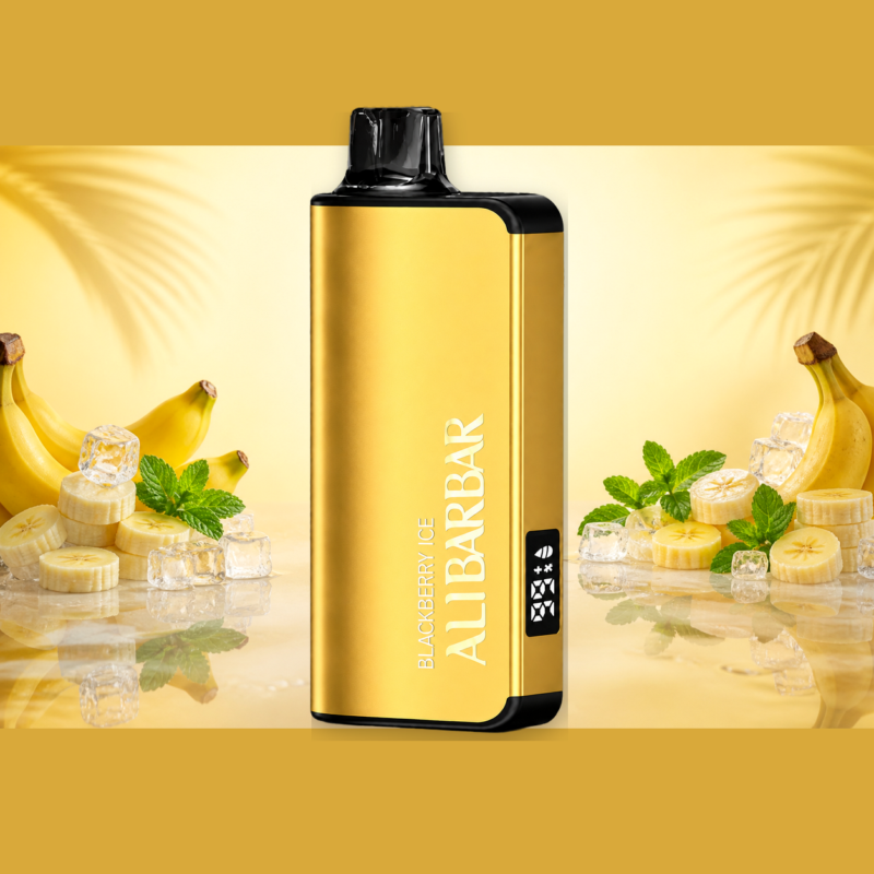 Alibarbar Ingot Banana Buzz disposable vape | ciggie.online