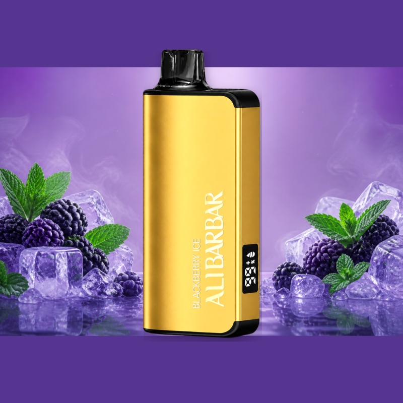Alibarbar Ingot Blackberry Ice disposable vape | ciggie.online